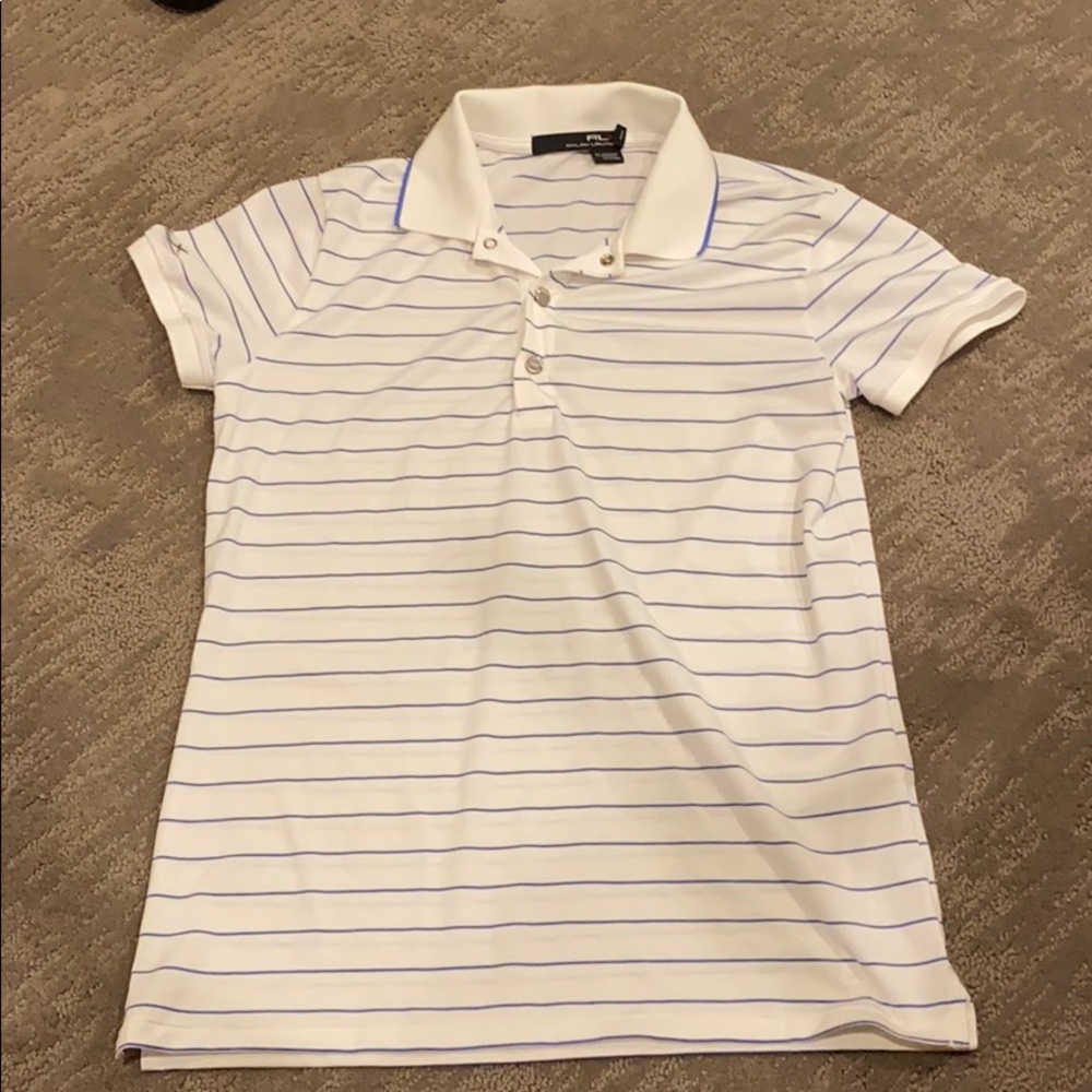 Ralph Lauren RLX Striped Small Golf Polo